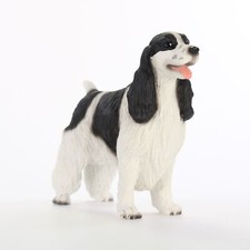 Springer Spaniel Figurine Hand Painted Statue