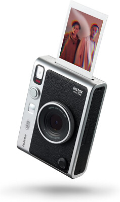FUJIFILM INSTAX mini Evo Sofortbildkamera, Black