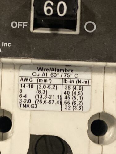 SIEMENS NGG3B060L / NGG3B060L Leitungsschutzschalter Formgehäuse thermisch magnetisch - Bild 3 von 11