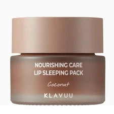 KLAVUU Nourishing Care Lip Sleeping Pack 20g Coconut Lip Treatment K-Beauty NEW