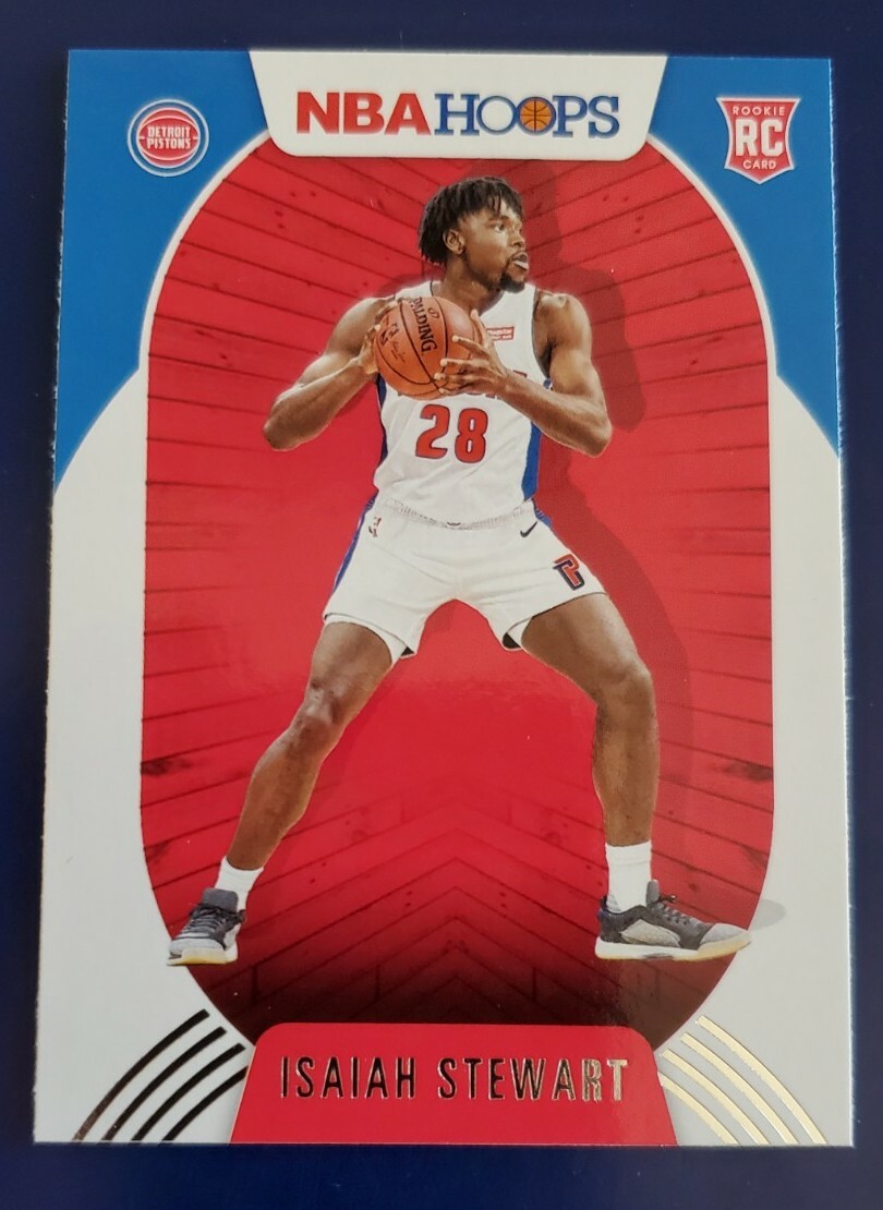 2020-21 Panini Hoops Isaiah Stewart Detroit Pistons #233 RC