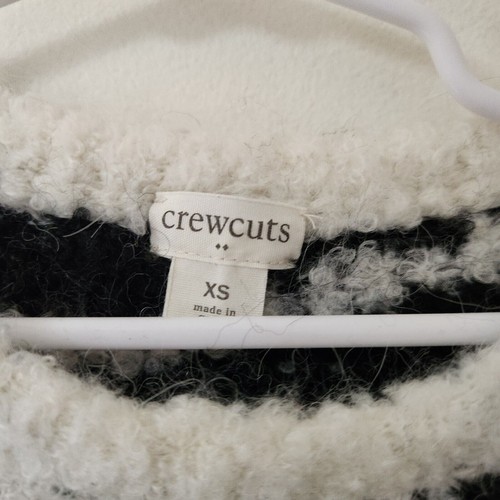 Crewcuts J.Crew Girls' Zebra Print Wool Blend Sweater - Size XS Animal Print - Picture 5 of 6