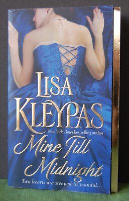 Mine Till Midnight by Lisa Kleypas, stepback cover, 1st printing--like new