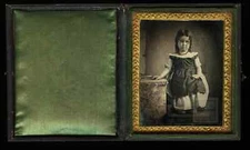 ROBERT CORNELIUS Early Daguerreotype Little Girl Dau Wisconsin Rare 1840s Photo