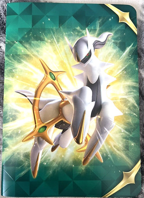 Pokemon TCG Collectible 2022 Spring Collection Arceus Notebook | eBay