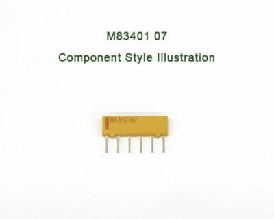 M8340107K2001FG Resistor Networks & Arrays 2K OHM 1% 6 PIN