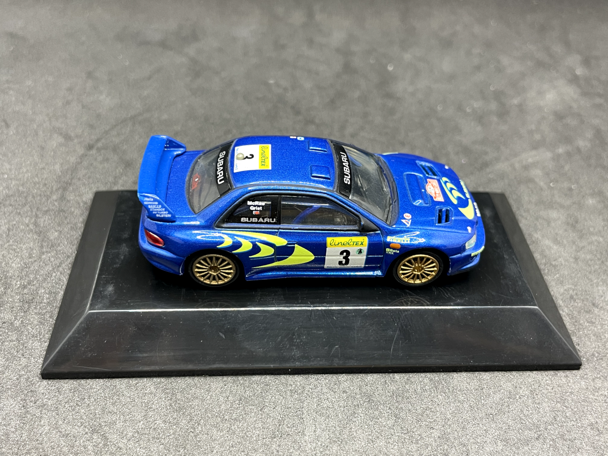 CM's 1/64 IMPREZA WRC 1998 Monte-Carlo C.Mcrae #3 diecast model