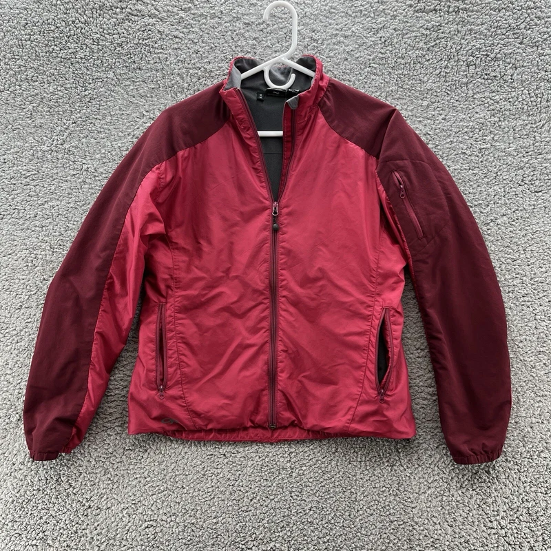 outdoor-research full zip fleece lined pockets hiking jacket