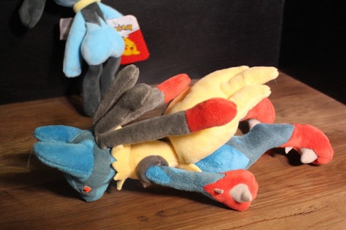 Pokemon Center 2014 Mega Lucario Plush 11" Plus Riolu - Picture 3 of 5