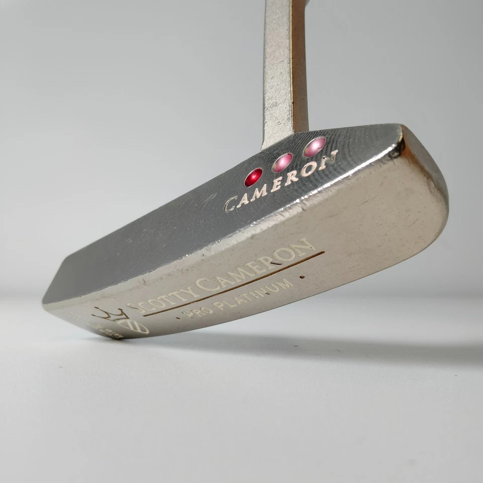 Scotty Cameron Pro Platinum Coronado Mid Slant Putter RH 35" With Headcover - Image 4 of 4