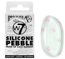 Image of W7 Silicone Pebble Make Up Face Foundation Blender no wastage,soft Flawless New.
