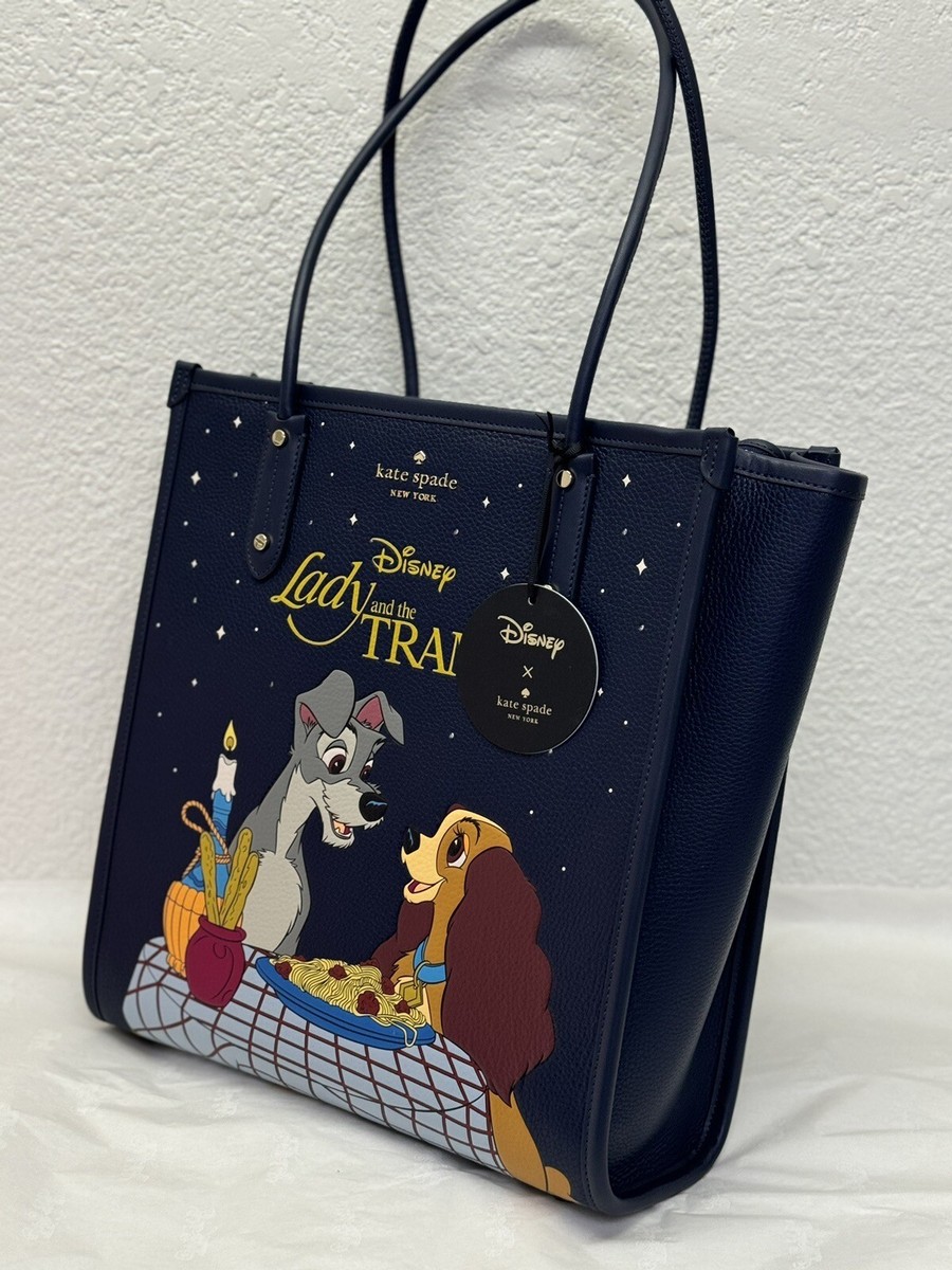 Disney x Kate Spade New York Lady And The Tramp Large Blue