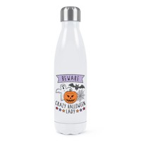 Beware VerrüCkte Halloween Damen Doppelwand Wasserflasche Mutter Geist Lustig