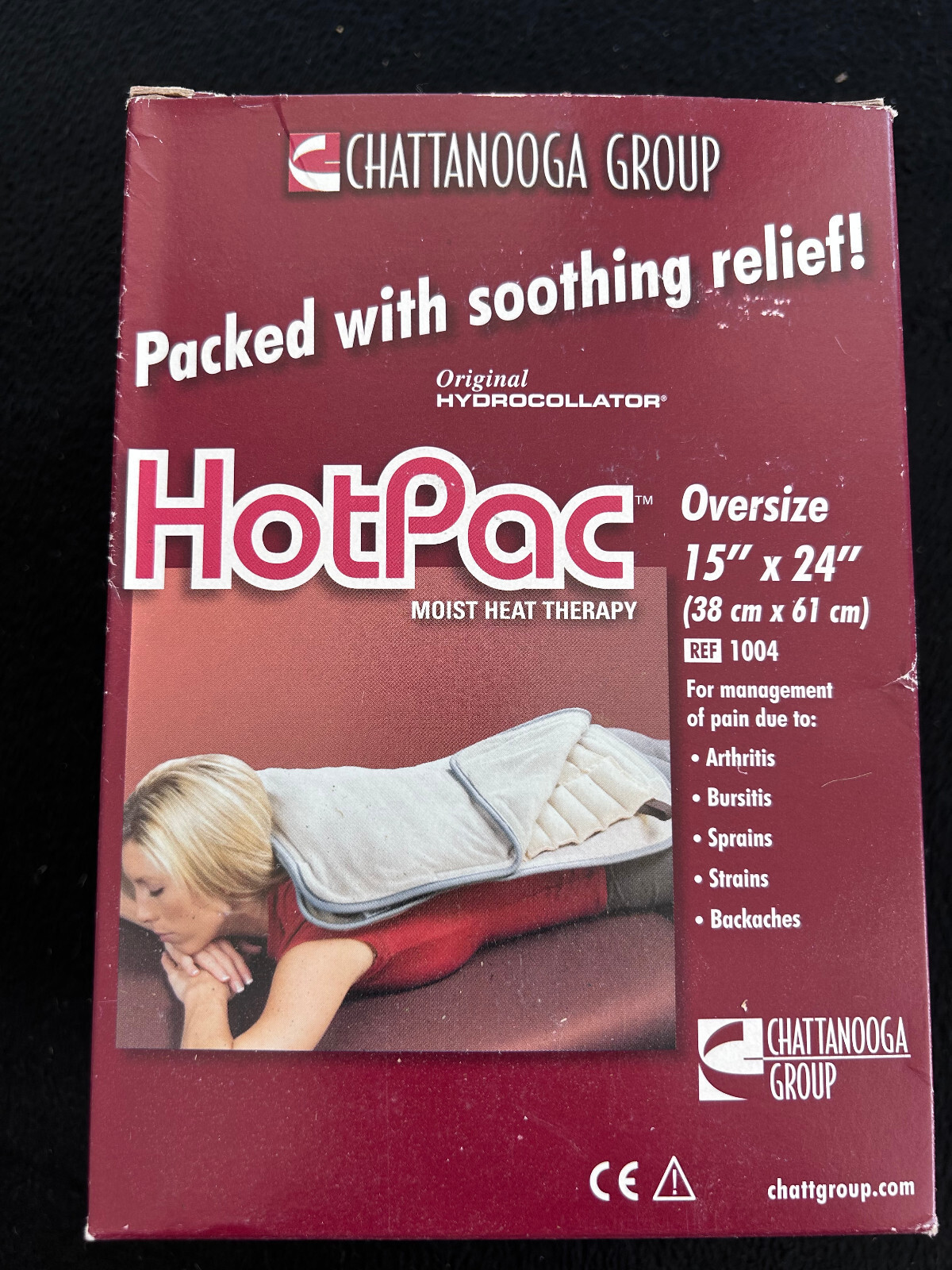 Chattanooga Group Hydrocollator HotPac Moist Heat Pack Overs