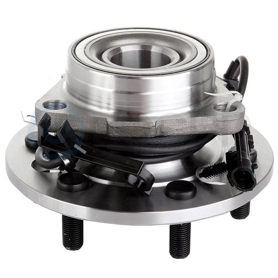 Barra estabilizadora de extremo de barra de amarre delantera con cojinete de cubo de rueda para GMC Yukon K1500 1995-2000 Foto 2 de 4