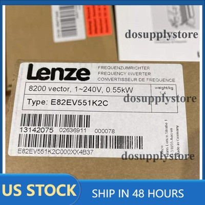 NEW LENZE E82EV551K2C Sealed Frequency Inverter E82EV551K2C 1PC