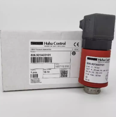 #ad Huba Control pressure sensor transmitter 506.931A03101 0 16Bar 4 20mA $173.57
