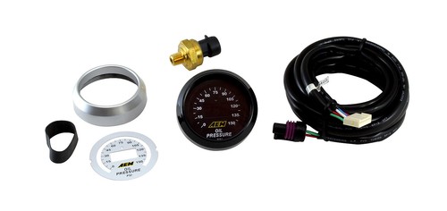 AEM 30-4407 52MM DIGITAL 0-150psi OIL PRESSURE GAUGE - FULL WARRANTY !! - Foto 2 di 3