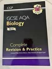 CGP GCSE AQA Biology complete Revision and practice