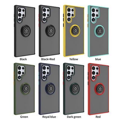Slim Protect Ring Stand Phone Case For Xiaomi Poco F4 GT X3 X4 M4 Pro 12 11T Pro
