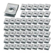 Reliable Car Fasteners 50pcs Unuts for Secure Attachment on Car Surfaces