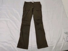 Ralph Lauren Polo Jeans 1967 Women's 6 Brown Cargo Utility Vintage Straight Y2k
