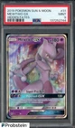 2019 Pokemon Sun & Moon Hidden Fates #31 Mewtwo GX PSA 9 MINT