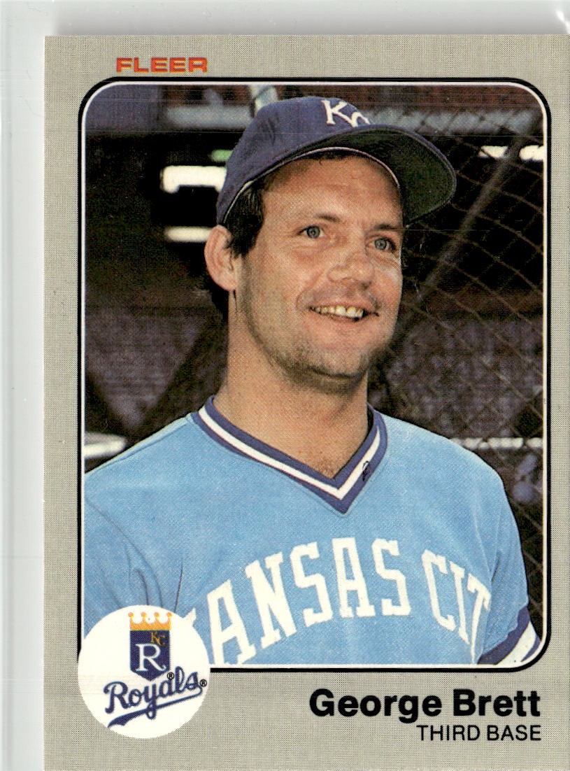 1983 Fleer #108 George Brett
