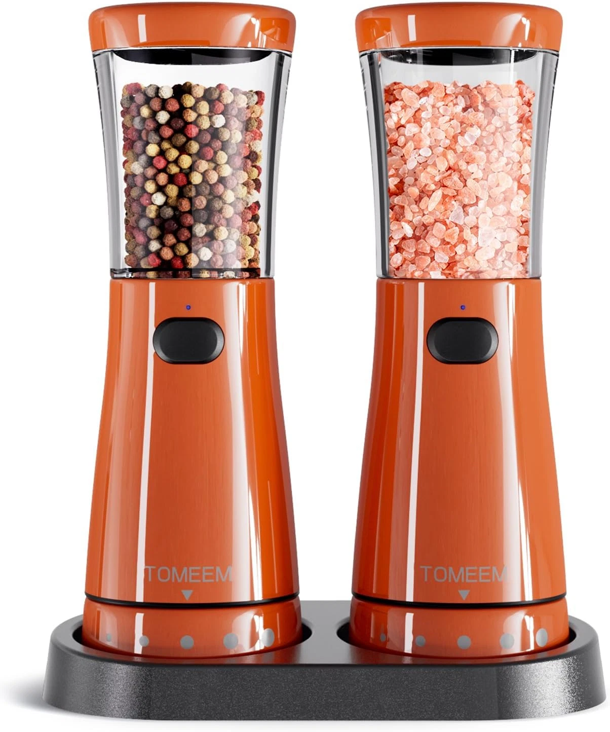 Electric Salt and Pepper Grinder Set with Storage Base, Stainless Steel
Opens in a new window or tab