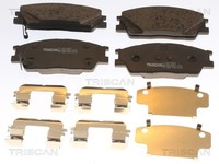Bremsbelagsatz Scheibenbremse Triscan 8110 43075 FüR KIA Soul 3 SK3 Mpi
