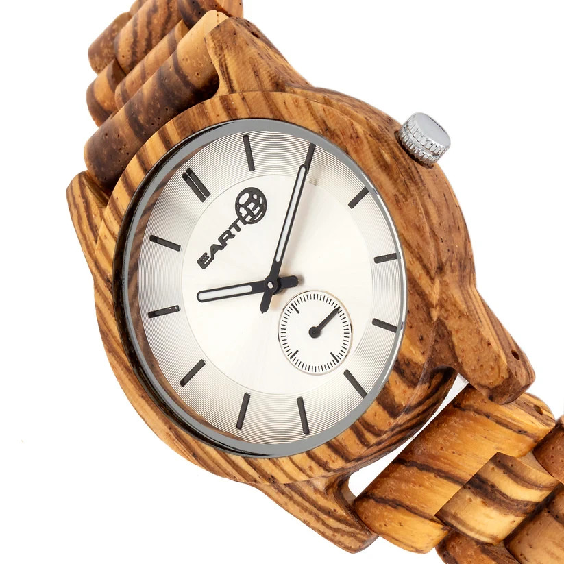Earth Wood Watch Bracelet EW5805 NIB W/WARRANTY Offers Welcomed