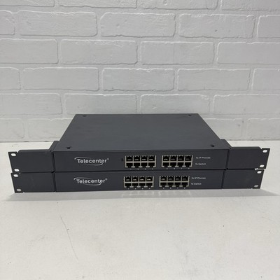 Rauland Borg Telecenter Inline Power Supply Rackmount Switch TC64PWR-C