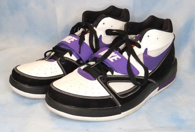 Nike Alpholution 367171-101 White Varsity Purple Basketball Sneakers Size US 13