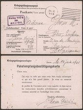 Germany WWII 1941 - POW Postcard Stalag VIII A to Belgium - Censor EPB776