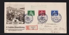 Special envelope DR Mi.618-620 by registered mail and SStp Lauenstein 1936