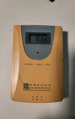 Remote Sensor Cable Oregon Scientific THR138 Cable Free Wireless Remote Sensor With Multi ...