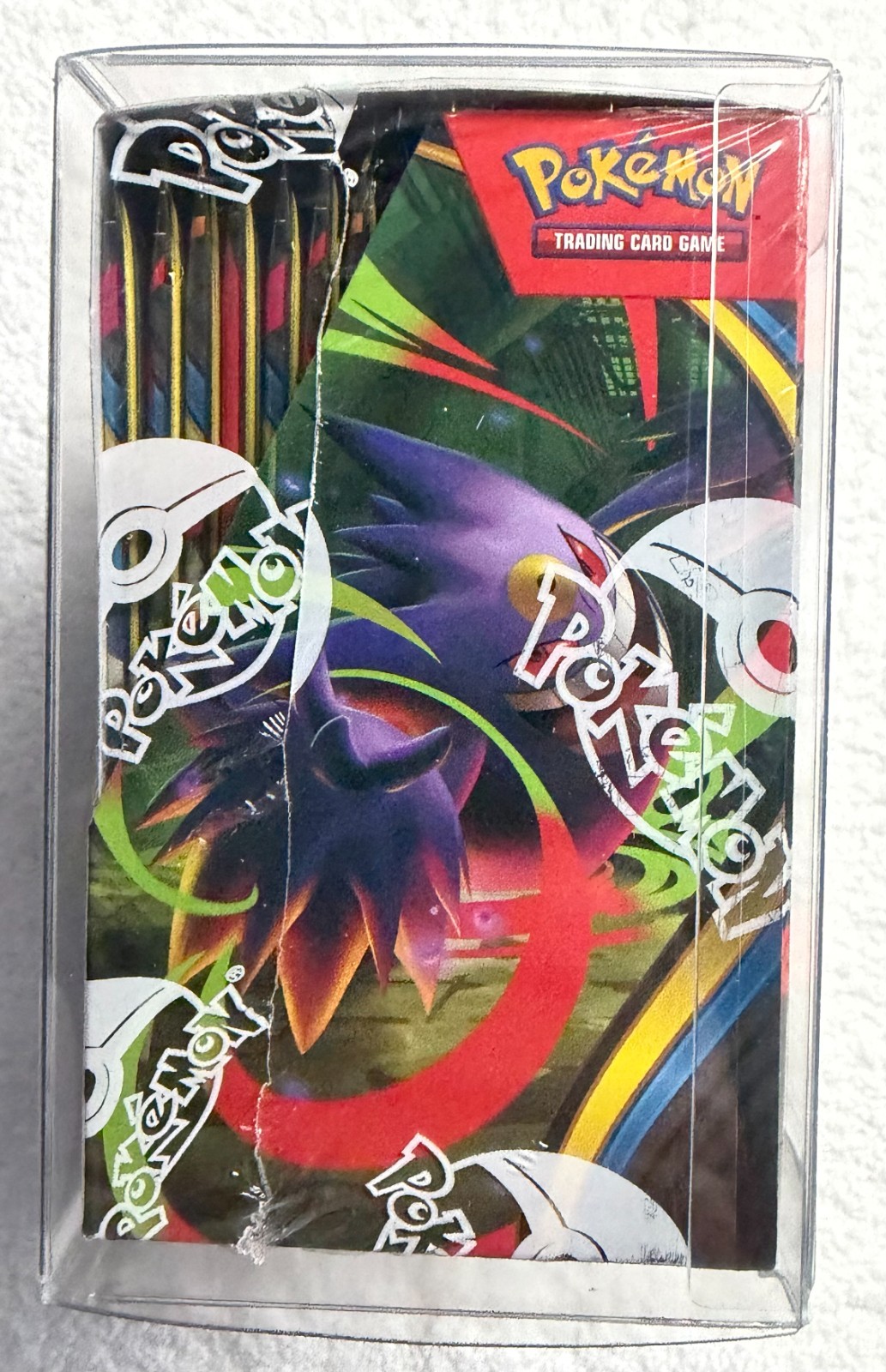 Layout Factory Box Pokémon Mega Evolution— Factory Sealed Phantasmal Flames Booster Box ...