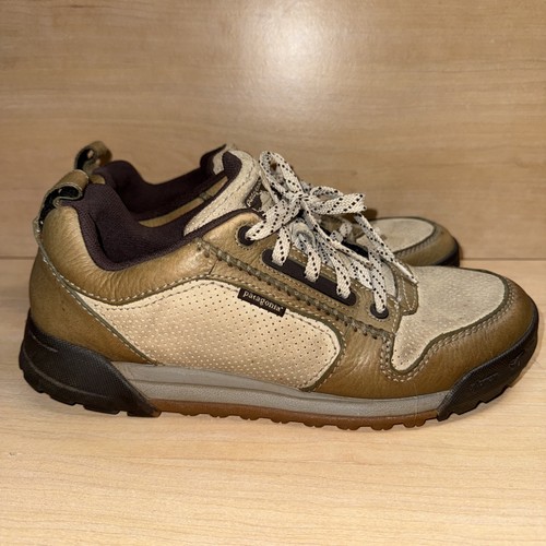 Scarpe da trail Patagonia Boaris A/C in pelle da uomo taglia 11,5 EUR 44.Escursionismo ghiaia nebbia - Foto 5 di 20