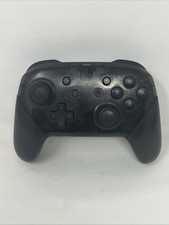 Nintendo HAC-013 Switch Pro Wireless Controller Black GOOD!!