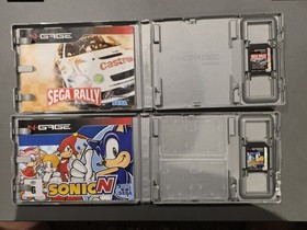 Nokia N-gage  4 Games - Sega Rally Sonic N Tomb Raider Tony Hawks 