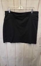 Croft  Barrow Women's Size 12 Black Skorts