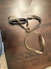 KONG Reflective Shock Absorbing Hands-Free Bungee Dog Leash 6 ft (Green)