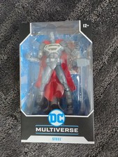 Steel Reign of the Supermen McFarlane DC Multiverse 7    w Hammer  Stand & Card