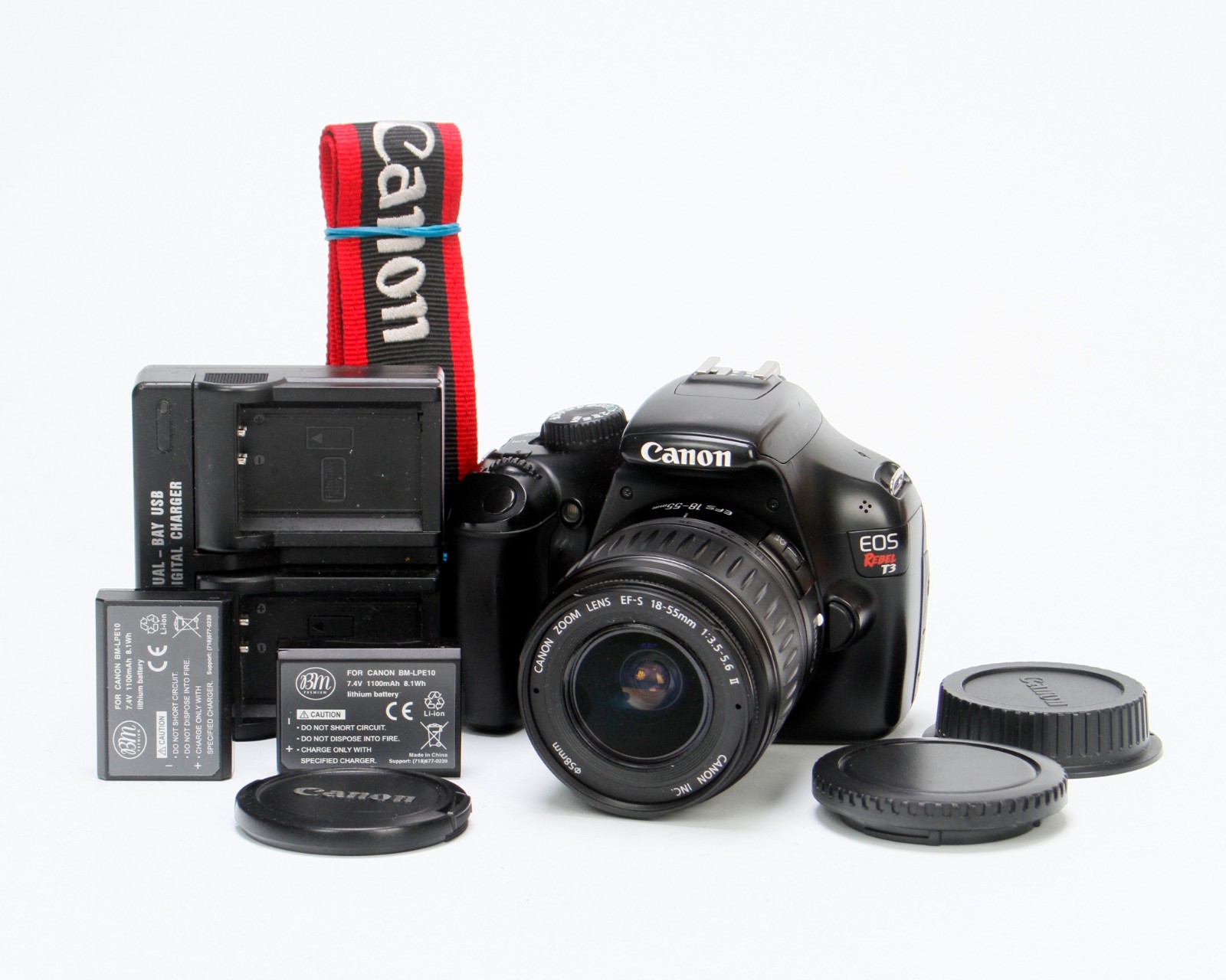 Canon EOS Rebel T3 12.2MP DSLR Camera, 18-55mm f/3.5-5.6  Lens