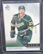 Gustav Olofsson 2015-16 SP Authentic Future Watch Rookie Card #195 /999