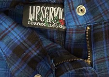 90s Y2K Vintage Lipservice Goth Punk Plaid Low Rise Pants 5