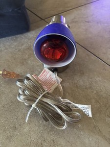 Vintage Light Ray Therapy Infrared Therapy Lamp with Cord Works Great