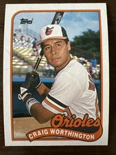 1989 Topps - Craig Worthington #181