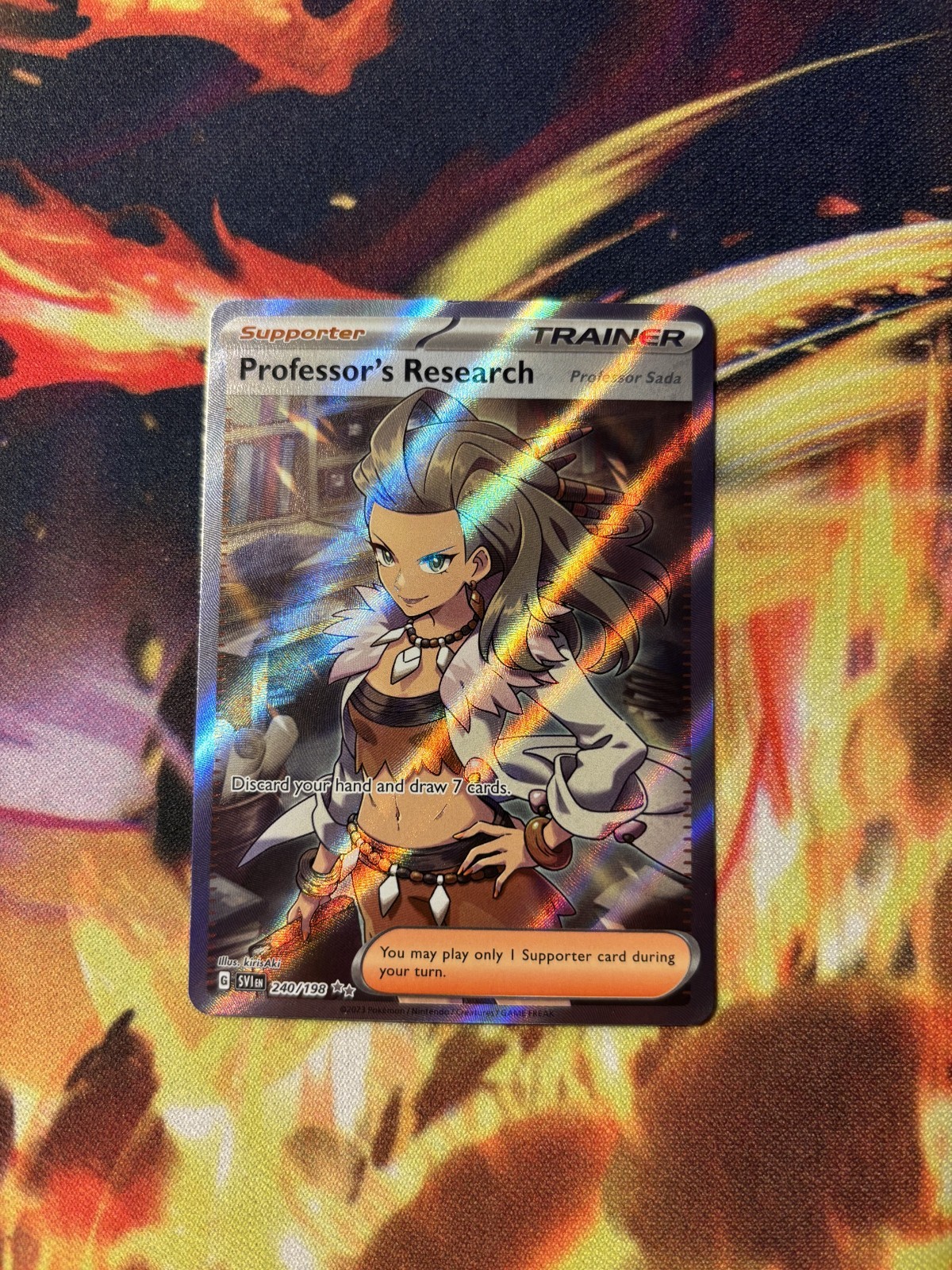 Professor's Research [Professor Sada] 240/198 SV01: Scarlet & Violet Base Set...