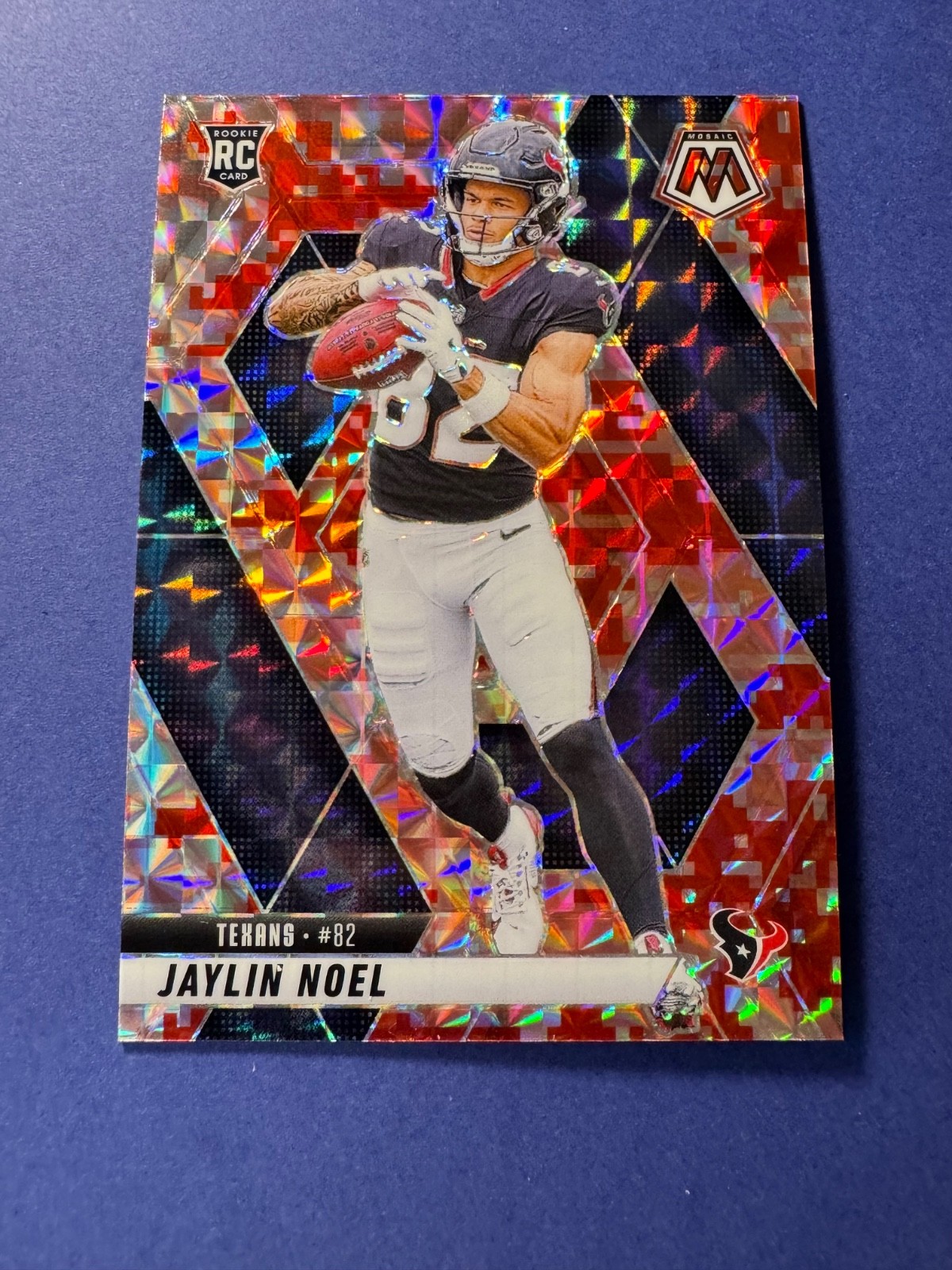 2025 Panini Mosaic- Red Camo- Jaylin Noel #373